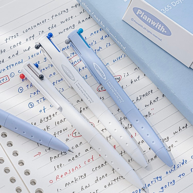 قلم ثلاثي الألوان متعدد الاستخدامات