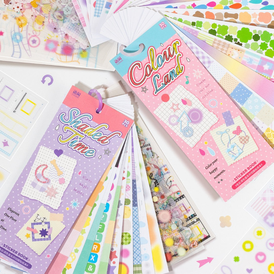 Color Land 3000pcs Sticker Book
