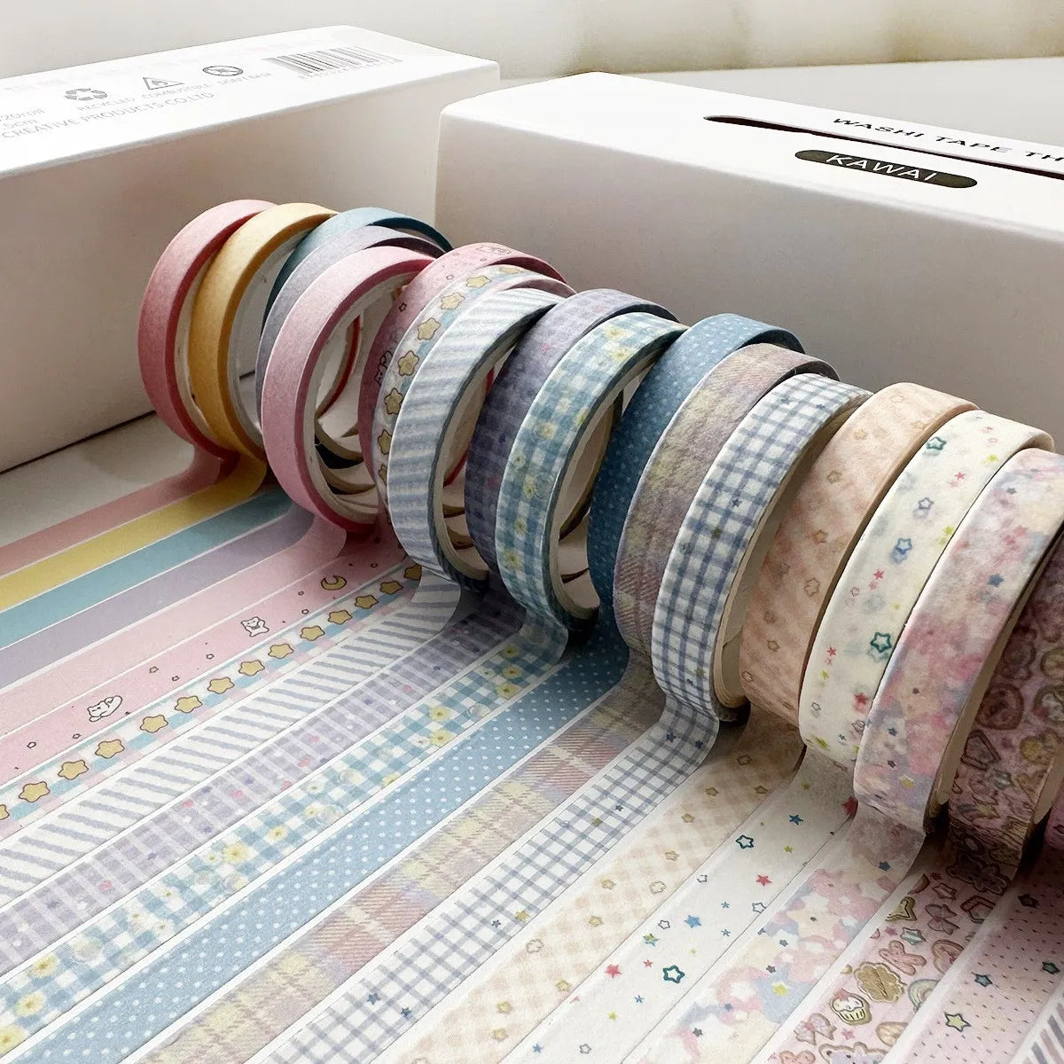 20 Rolls Vintage Washi Tape Set