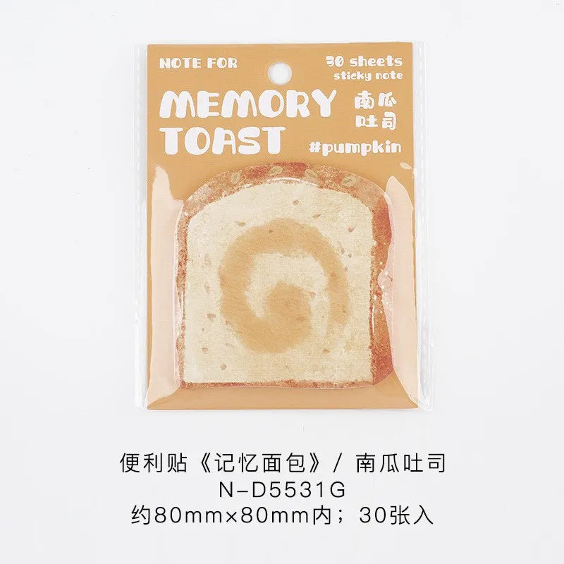 Memory Toast Sticky Note