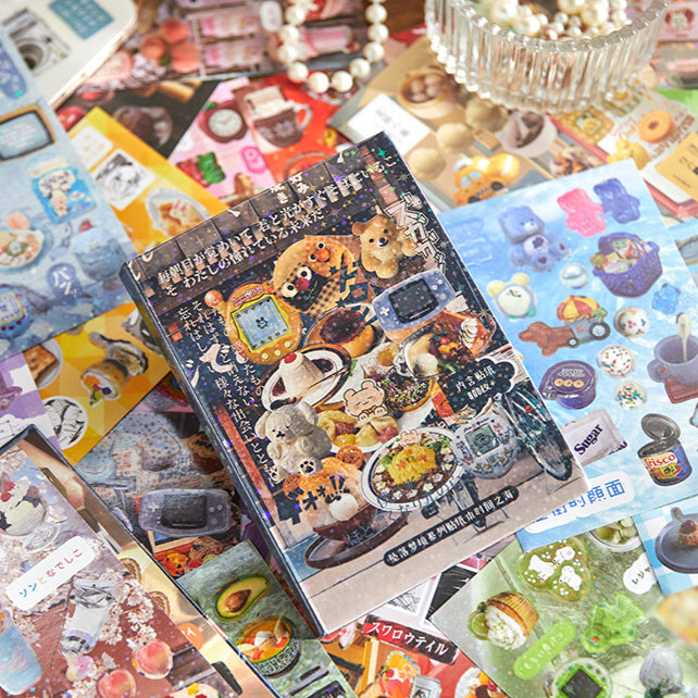 800pcs Retro Sticker Book Series 2
