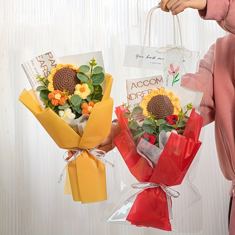 Rejoyce Handmade Crochet Small Flower Bouquet