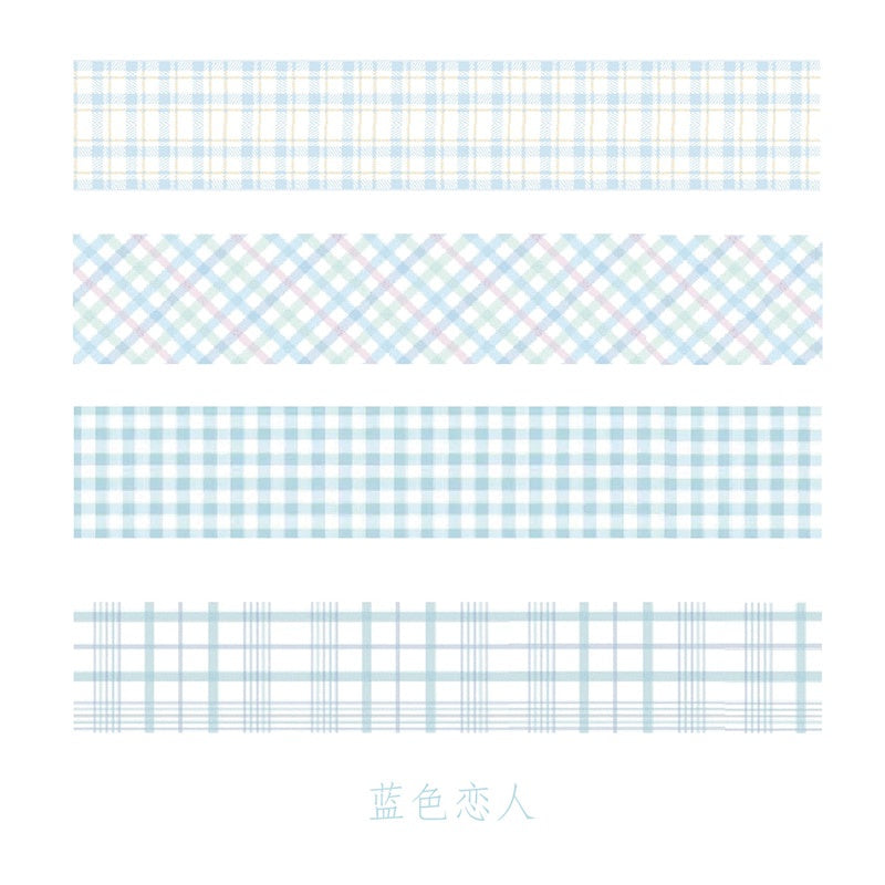 4 Rolls Aesthetic Washi Tape Set