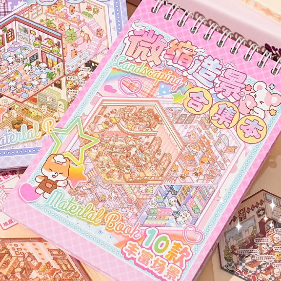 Scene Sticker Book Series 1