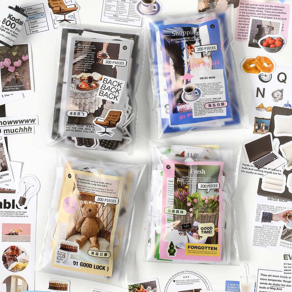 800pcs INS Style Journaling Set