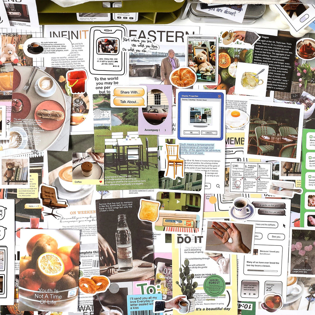 800pcs INS Style Journaling Set