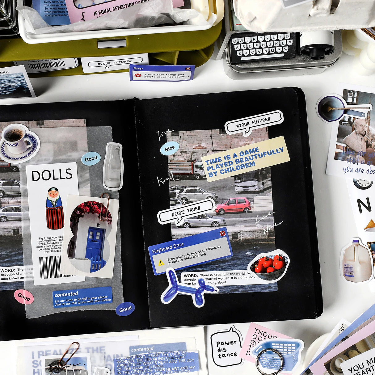 800pcs INS Style Journaling Set