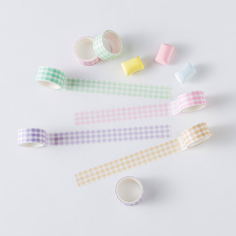 4 Rolls Aesthetic Washi Tape Set