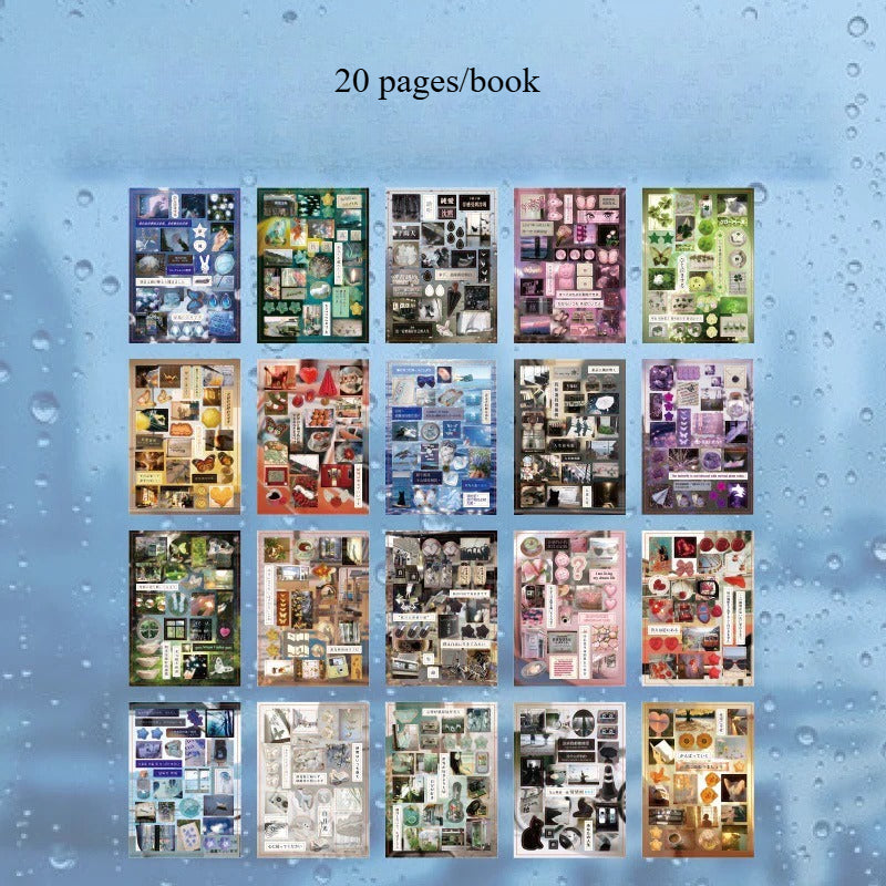 Retro Scenes Sticker Book Series 2