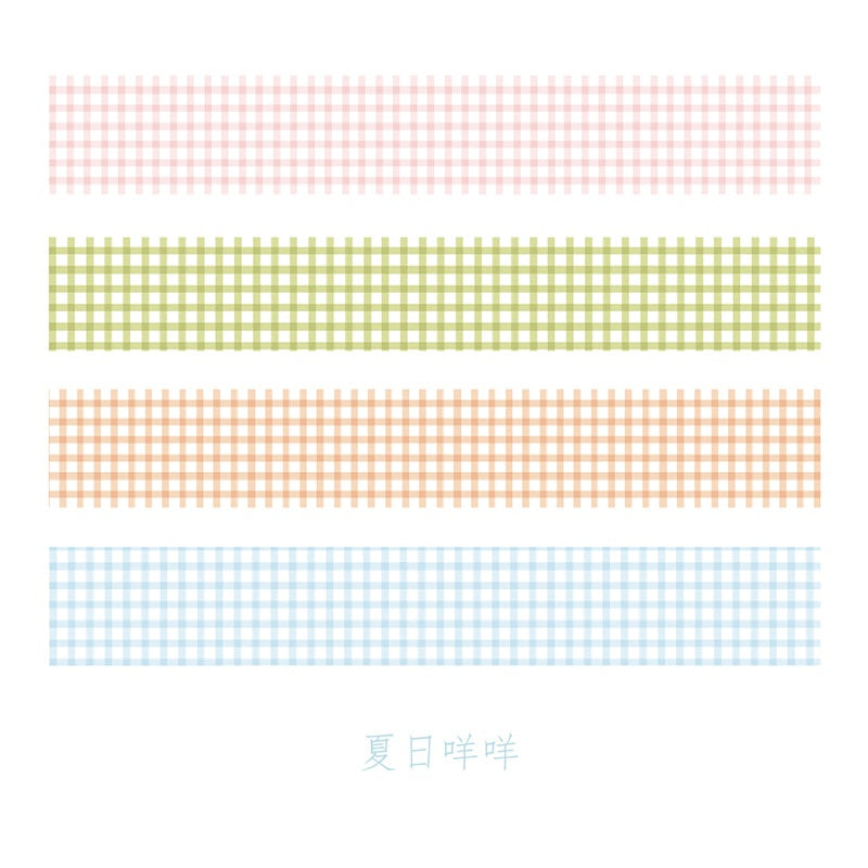 4 Rolls Aesthetic Washi Tape Set