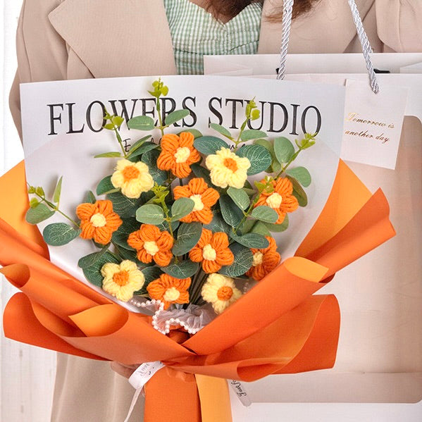 Rejoyce Handmade Crochet Delicate Flower bouquet