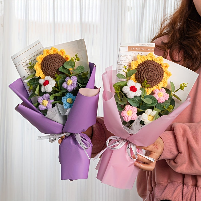 Rejoyce Handmade Crochet Small Flower Bouquet