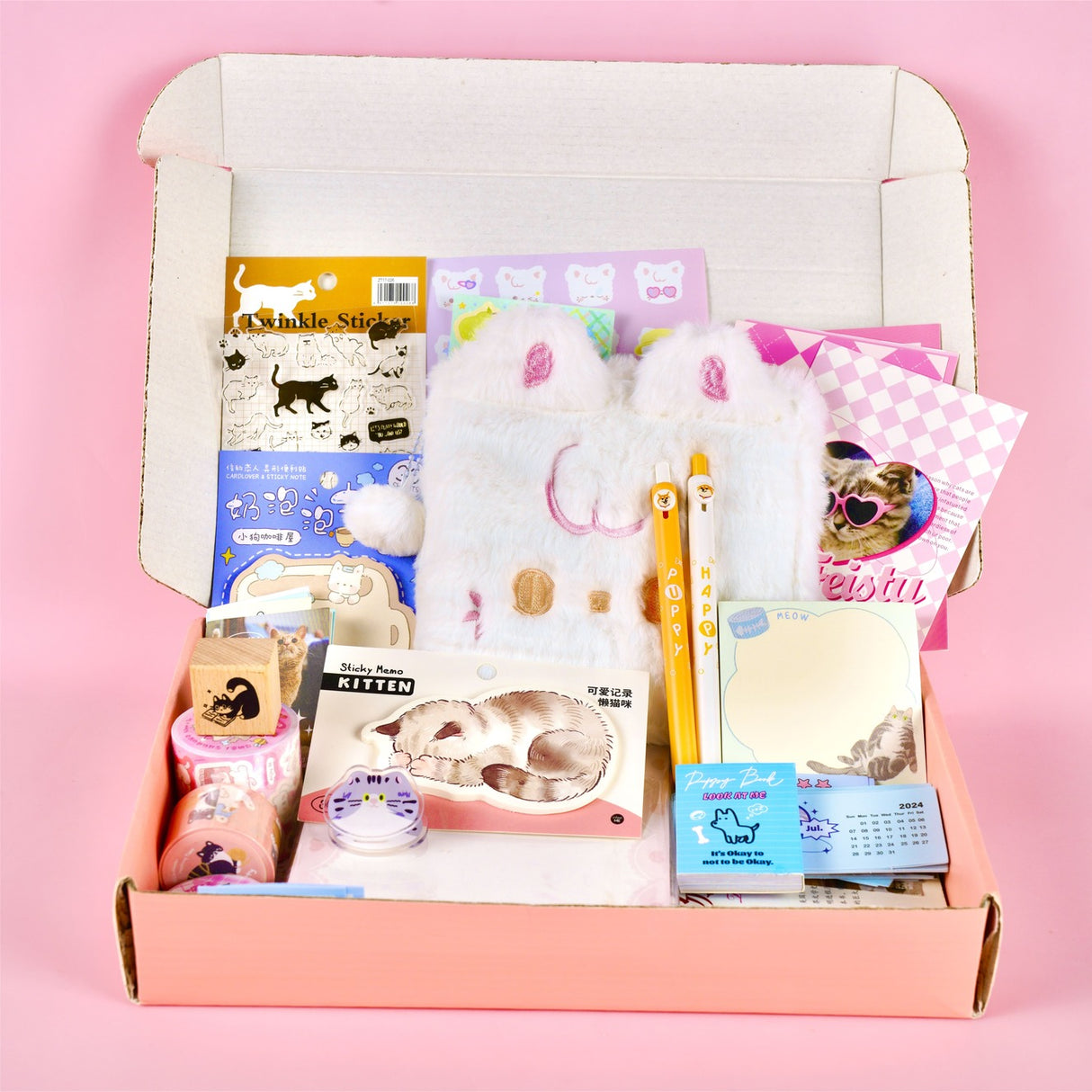 'Fluffy Love' Journaling Box