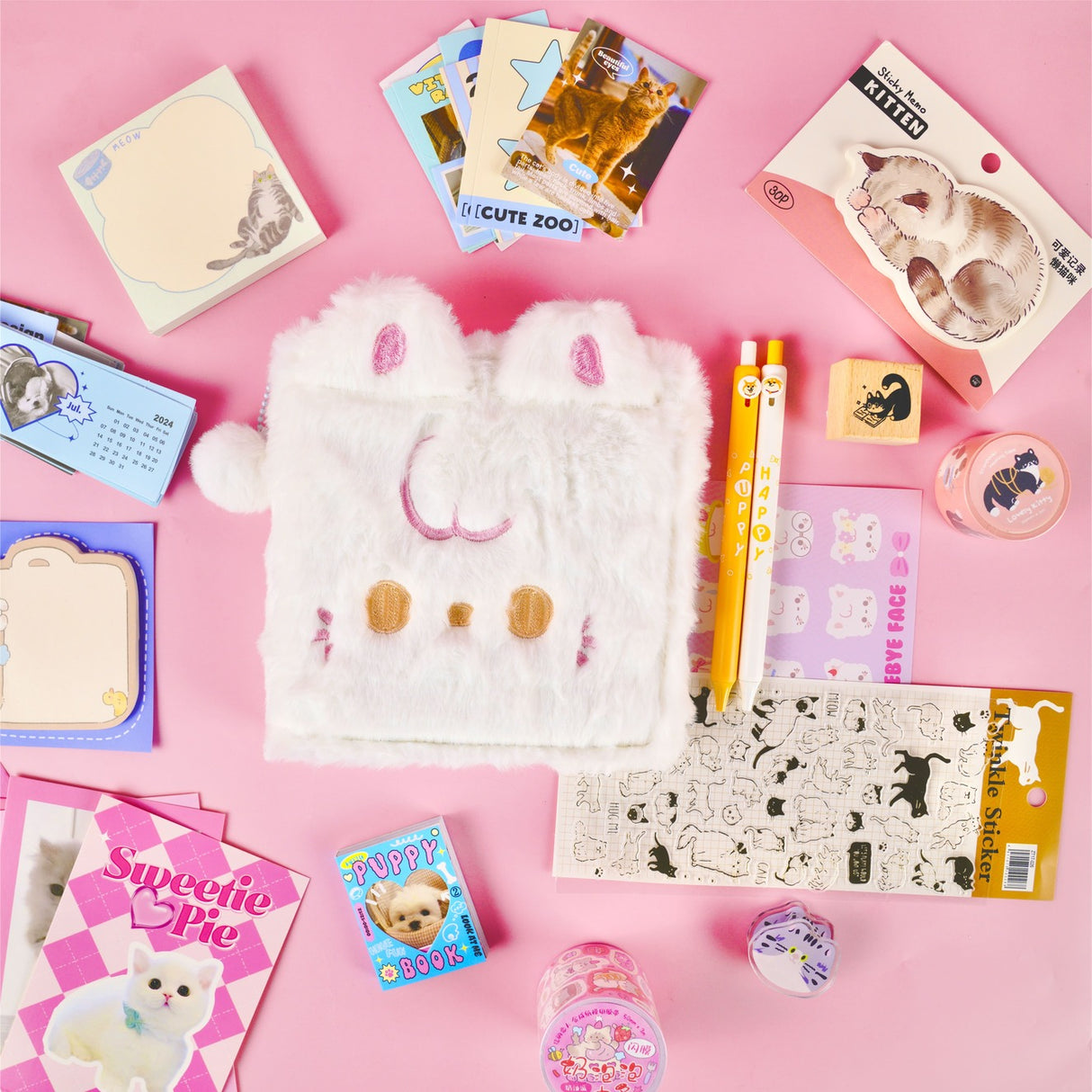 'Fluffy Love' Journaling Box