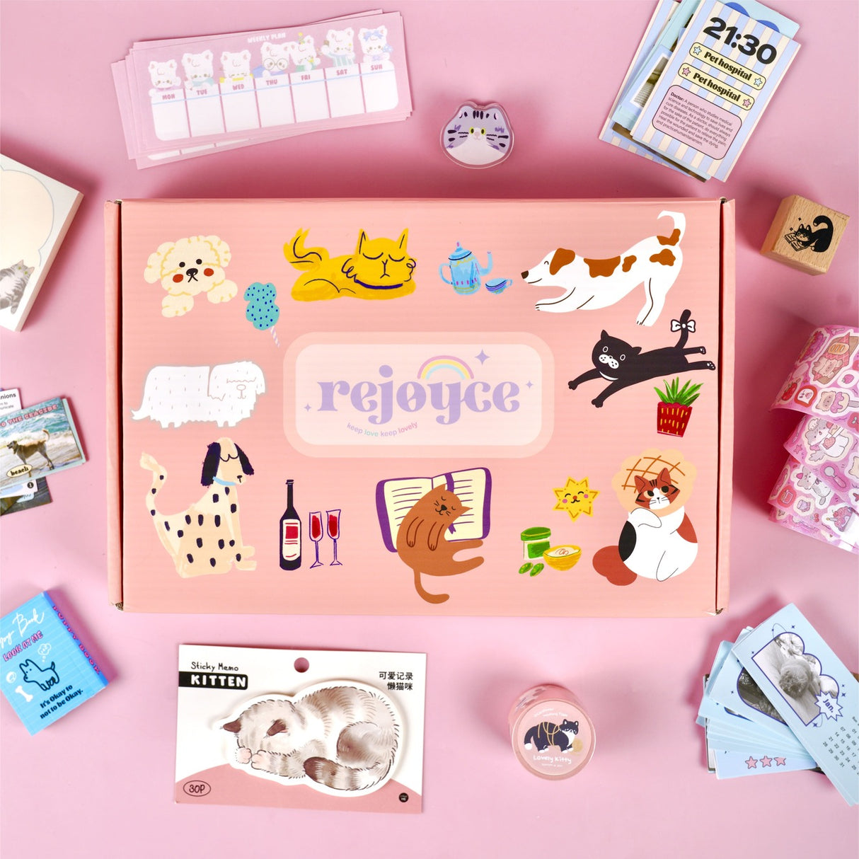 'Fluffy Love' Journaling Box