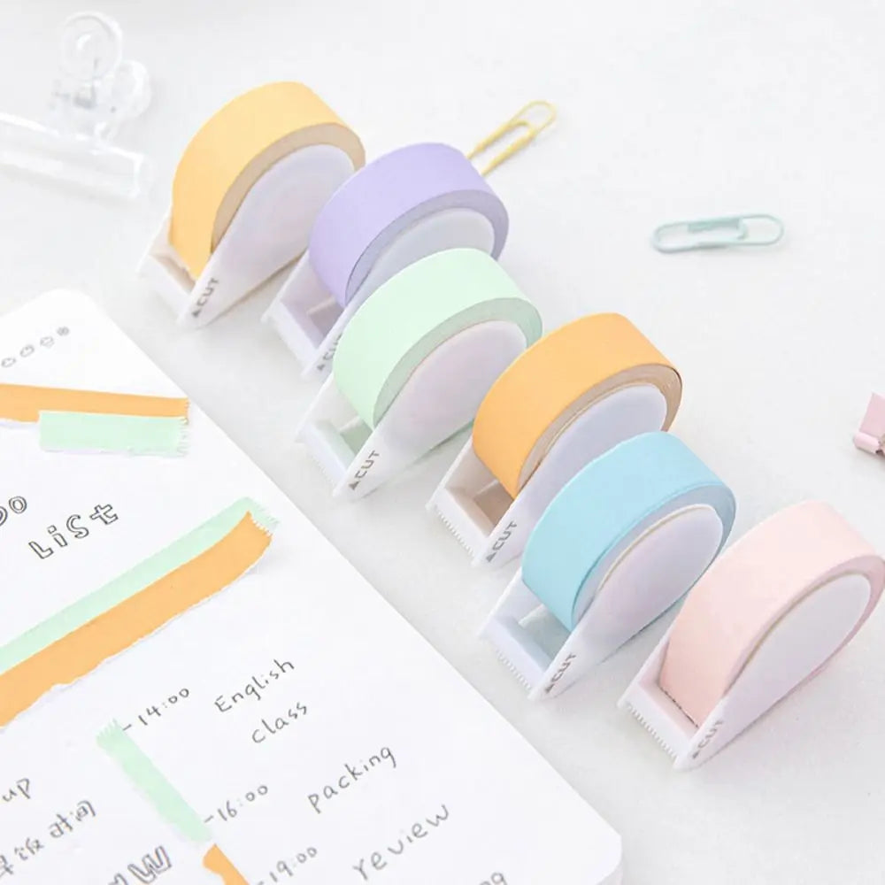 Tapeshaped Sticky Note with Cutter