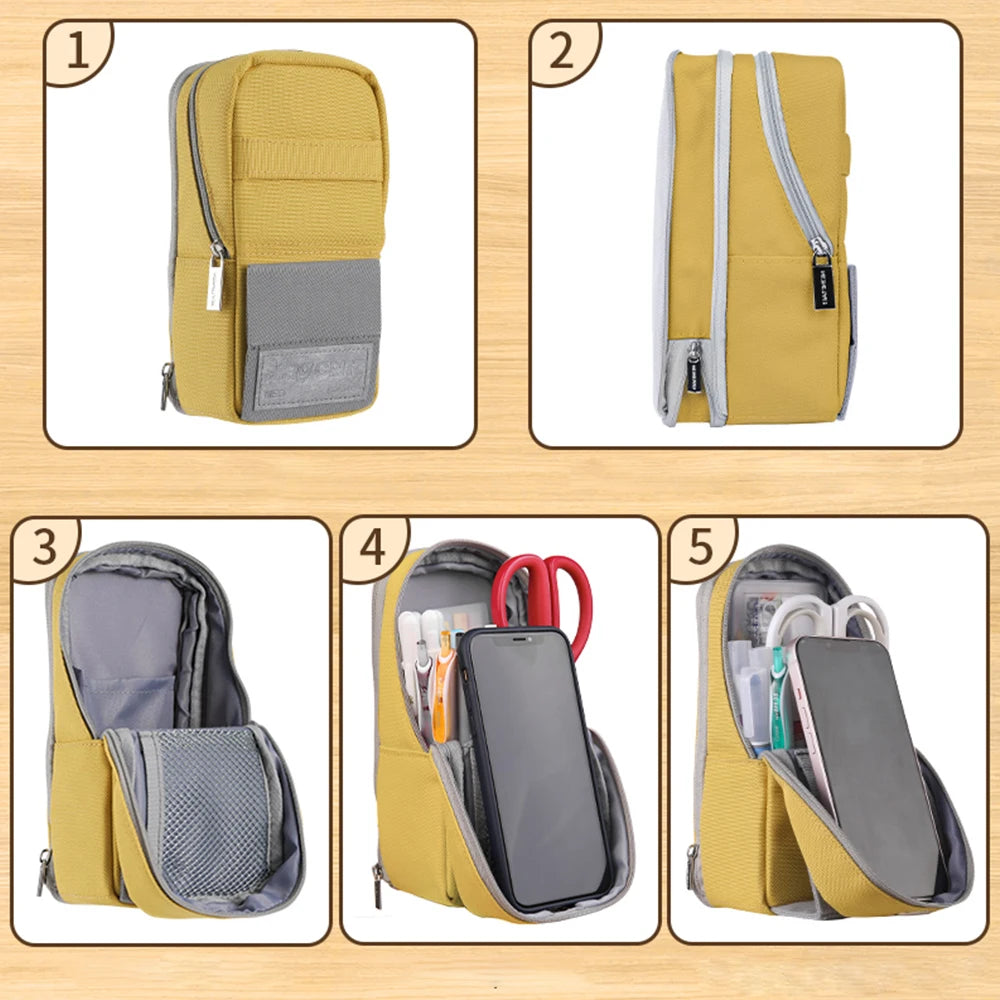 KOKUYO Multifunktionale verformbare Bleistifttasche