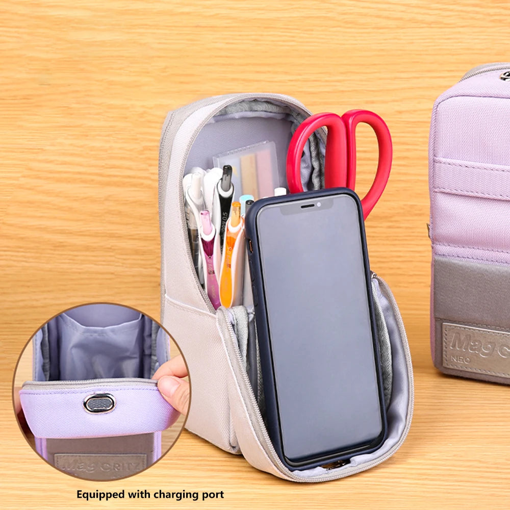 KOKUYO Multifunktionale verformbare Bleistifttasche