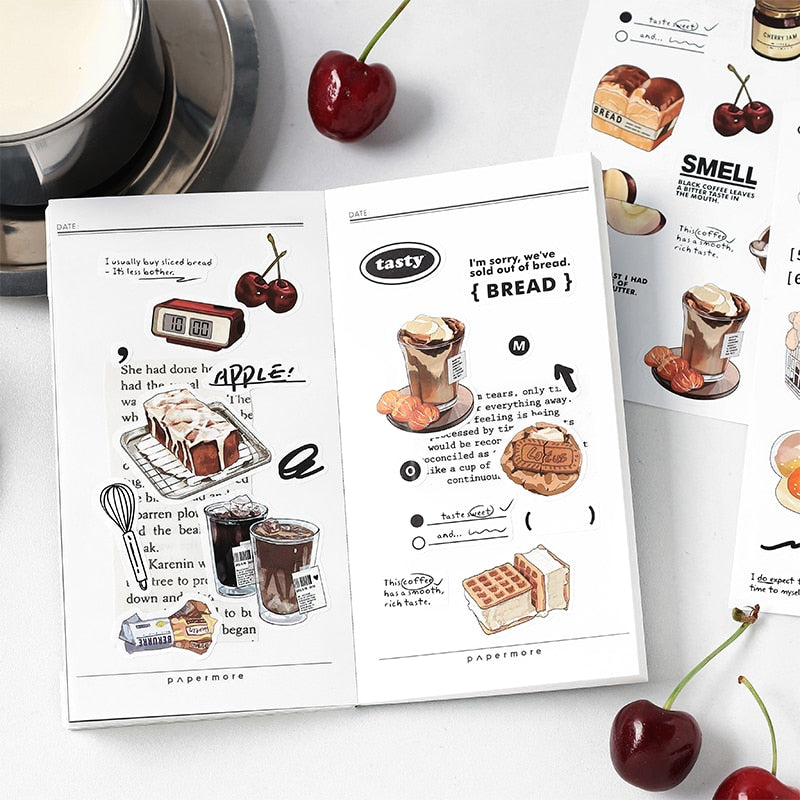 Sonderangebote! Weekend Snacks Stickerbogen