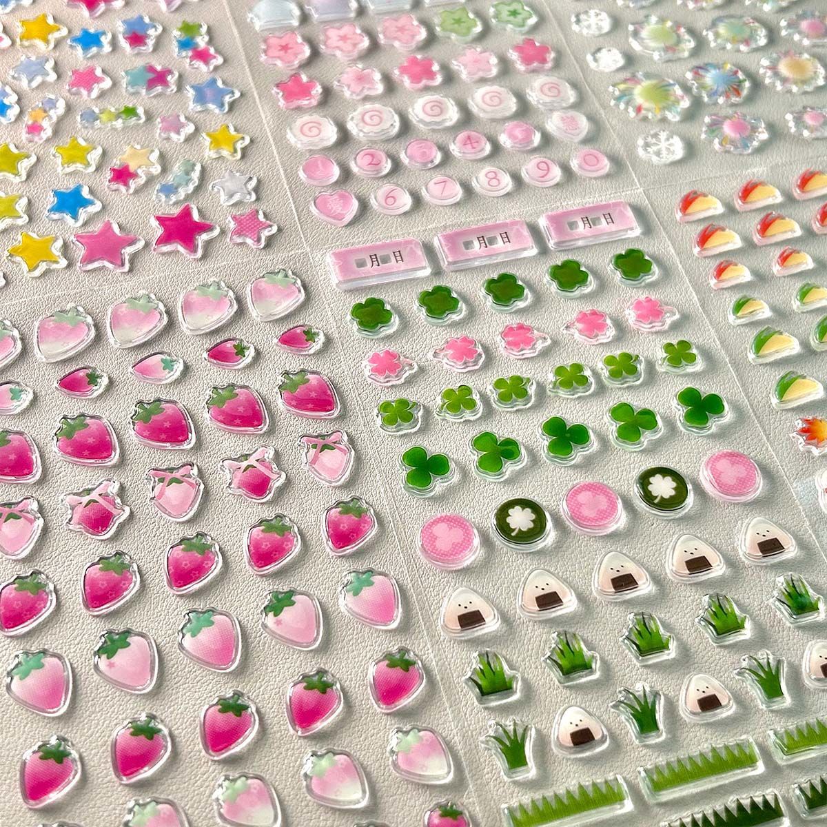 Cute Deco 3D Sticker Sheet Vol.2