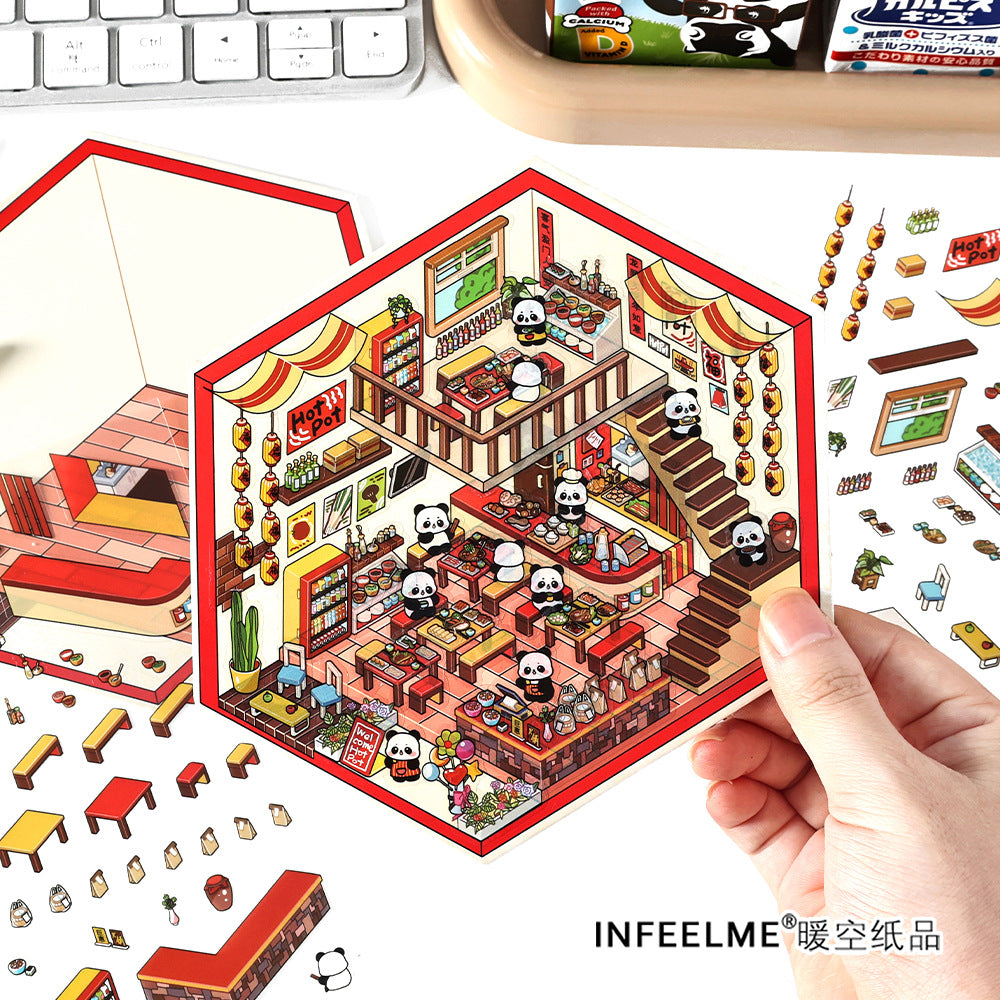 Opening Today Vol.4 Scene Sticker Sheet