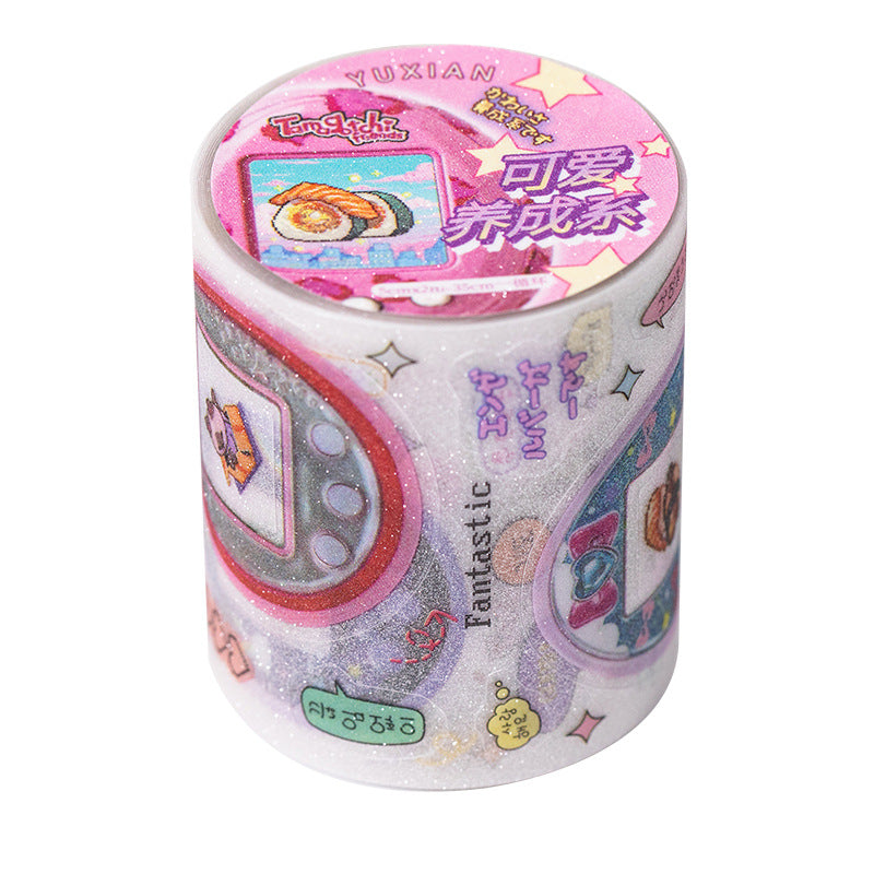 Time Machine Glitter Sticker Tape