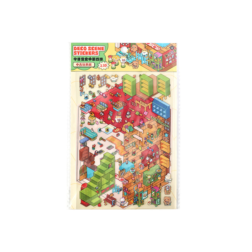 Opening Today Vol.4 Scene Sticker Sheet