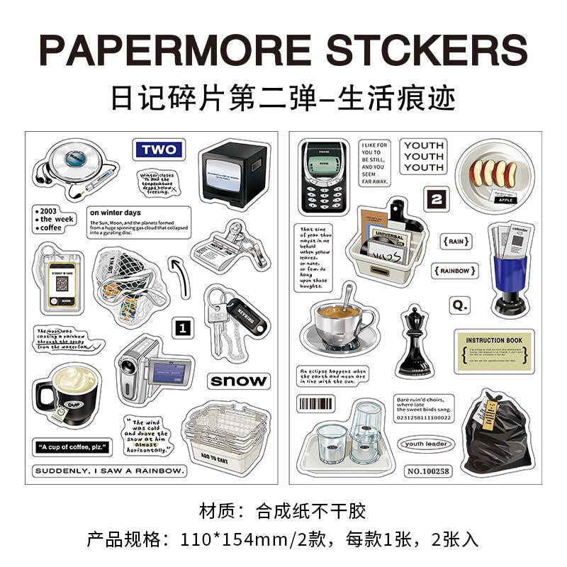 Dairy Fragment Vol.2 Sticker Sheet