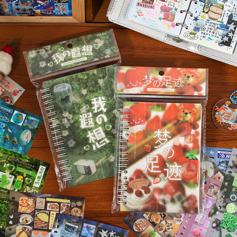 Footprints of Dream Coil Sticker Book