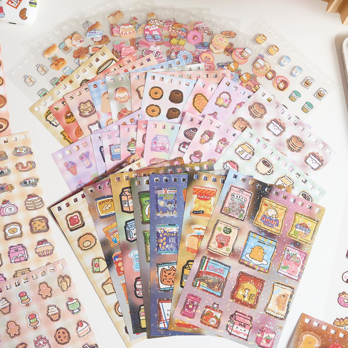 15000pcs Foodies Picked Sticker Book