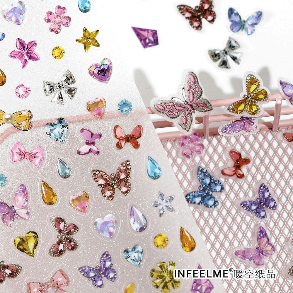 Bright Deco PET Sticker Sheet