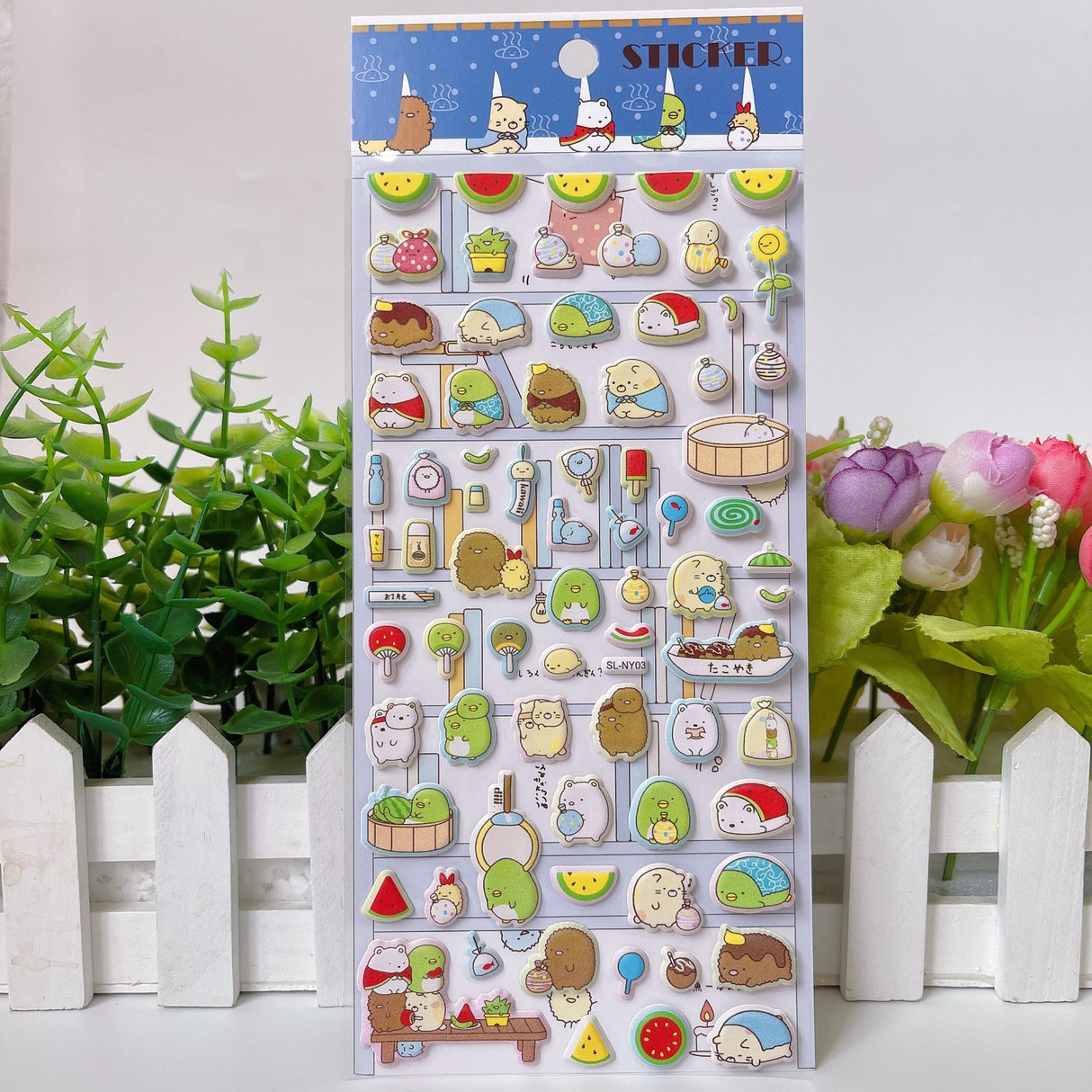 Sumikko Gurashi Puffy Sticker Sheet