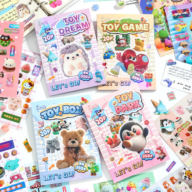 Childhood Memories Sticker Book Series