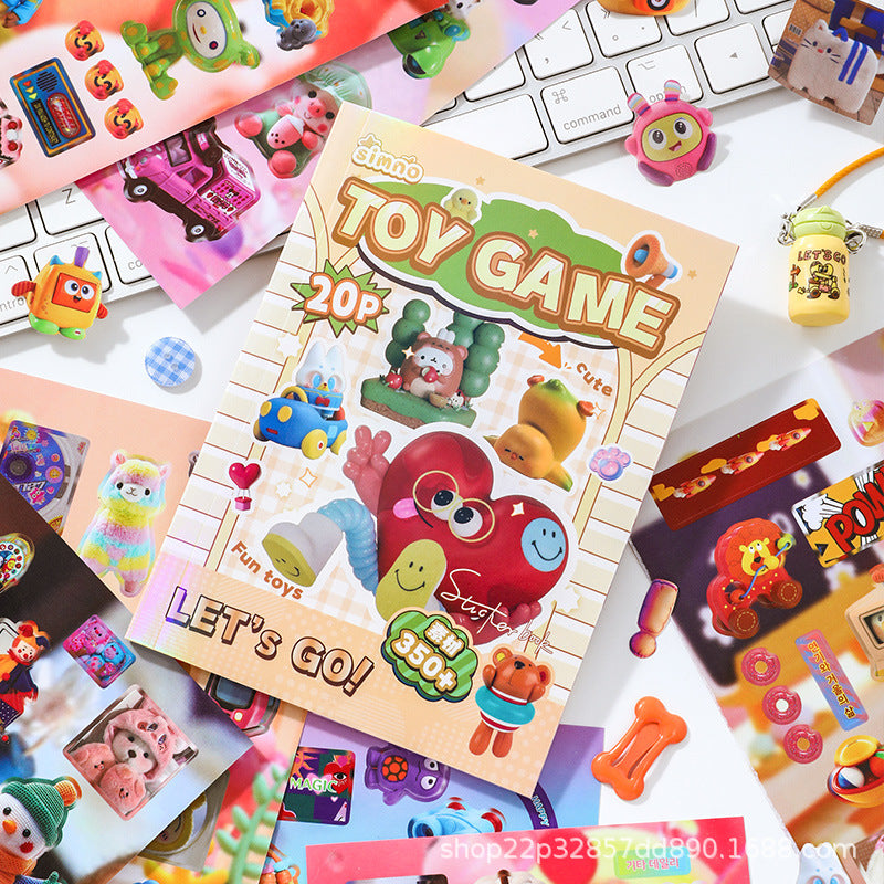 Childhood Memories Sticker Book Series