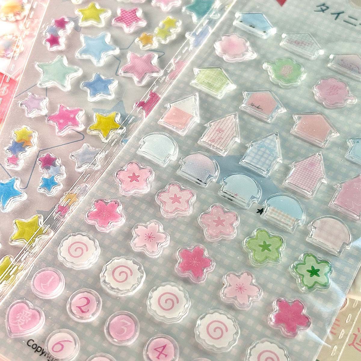 Cute Deco 3D Sticker Sheet Vol.2