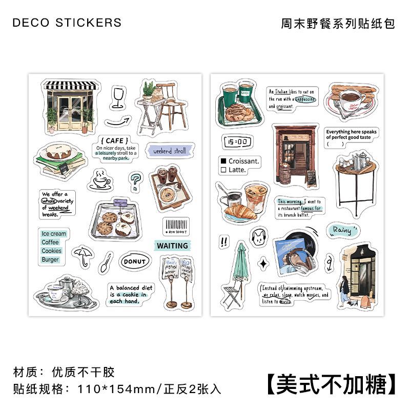 Weekend Picnic Sticker Sheet