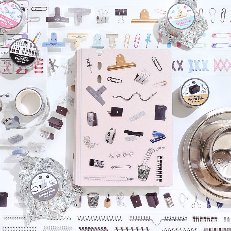 Time Organizer Clip Sticker Tape