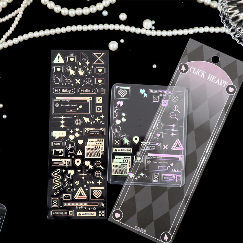 Stickerbogen der Serie „Bright Star“