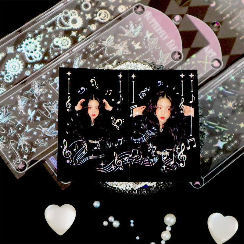 Stickerbogen der Serie „Bright Star“