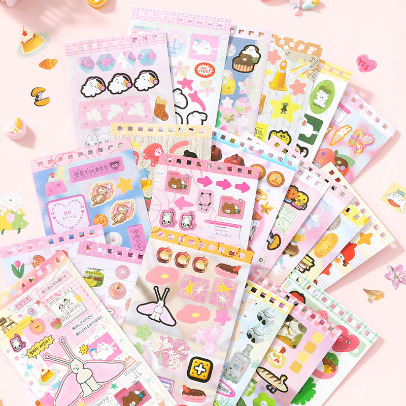 Magical Moments Retro Sticker Book