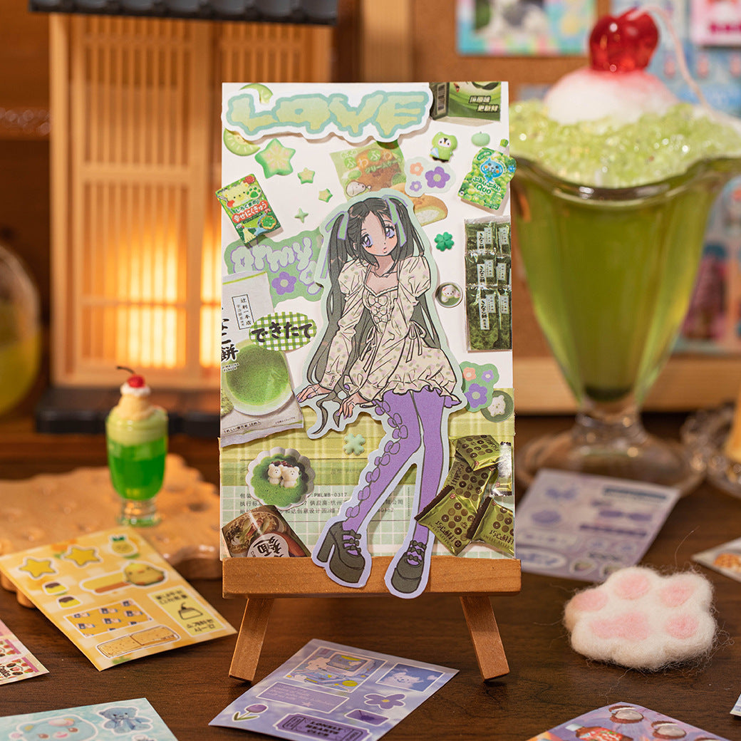 Mini Bricks Retro Sticker Book