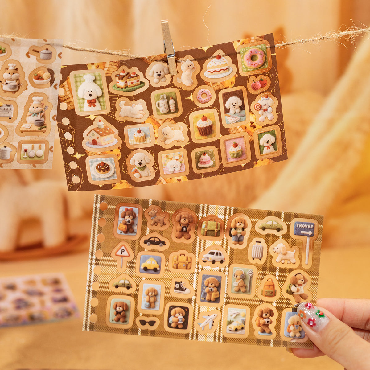 Fluffy Zoo Sticker Book