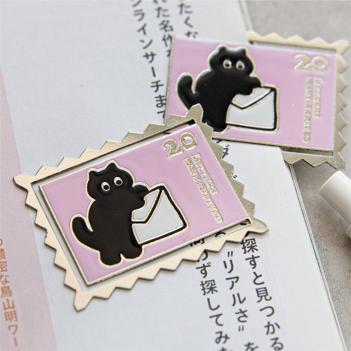Kitten's Reminder Metal Bookmarks
