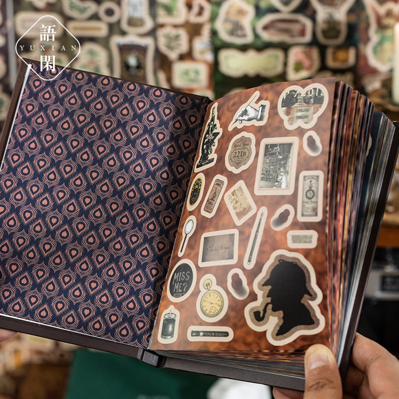 Classical Museum Vintage Sticker Book