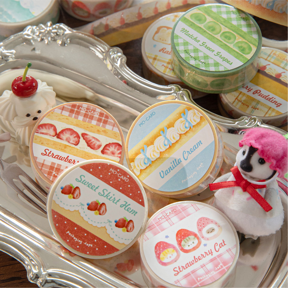 Cake Shop Glitter Sticker Tape