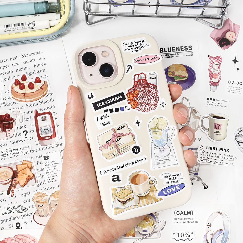 Diary Fragment Sticker Sheet