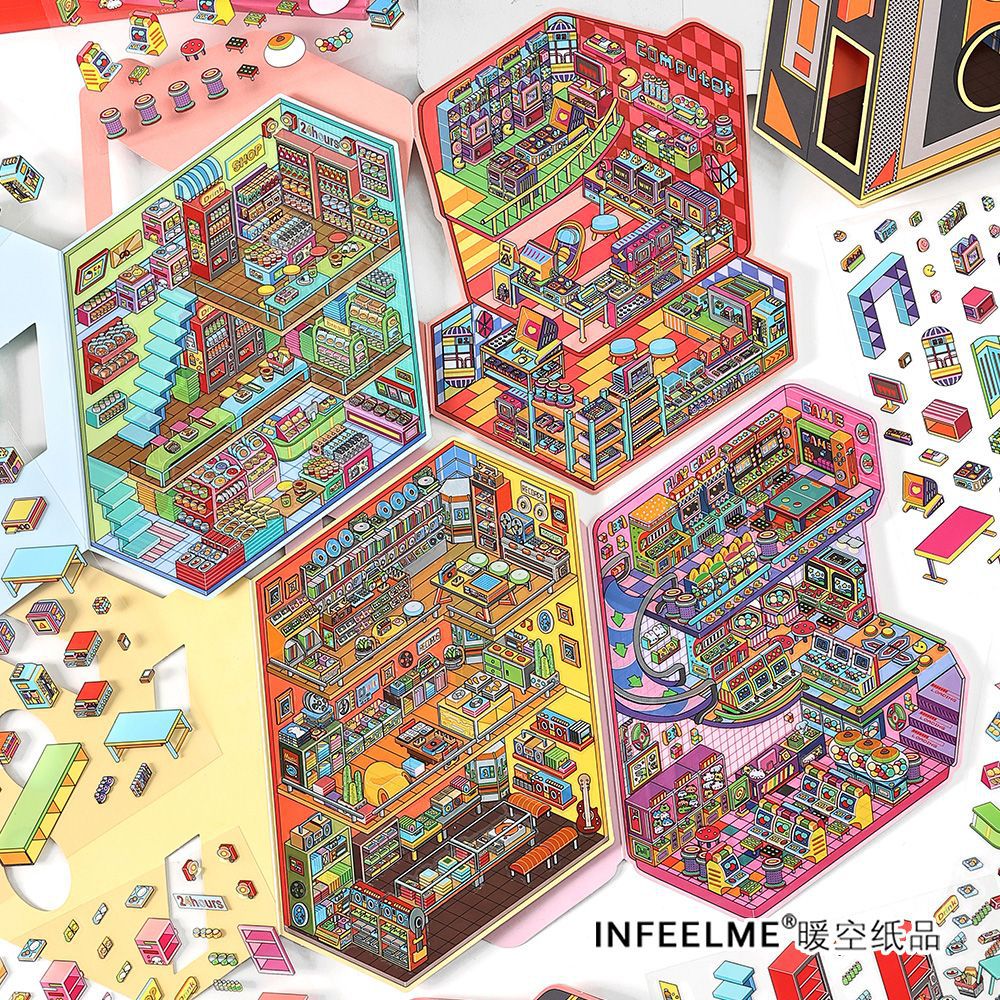 Opening Today Vol.7 Scene Sticker Sheet