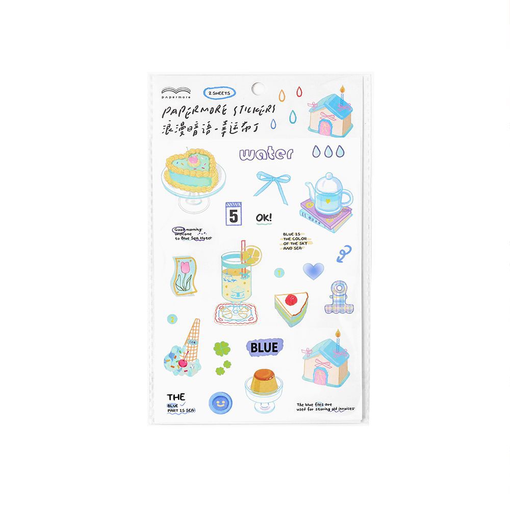 Romantic Language Sticker Sheet