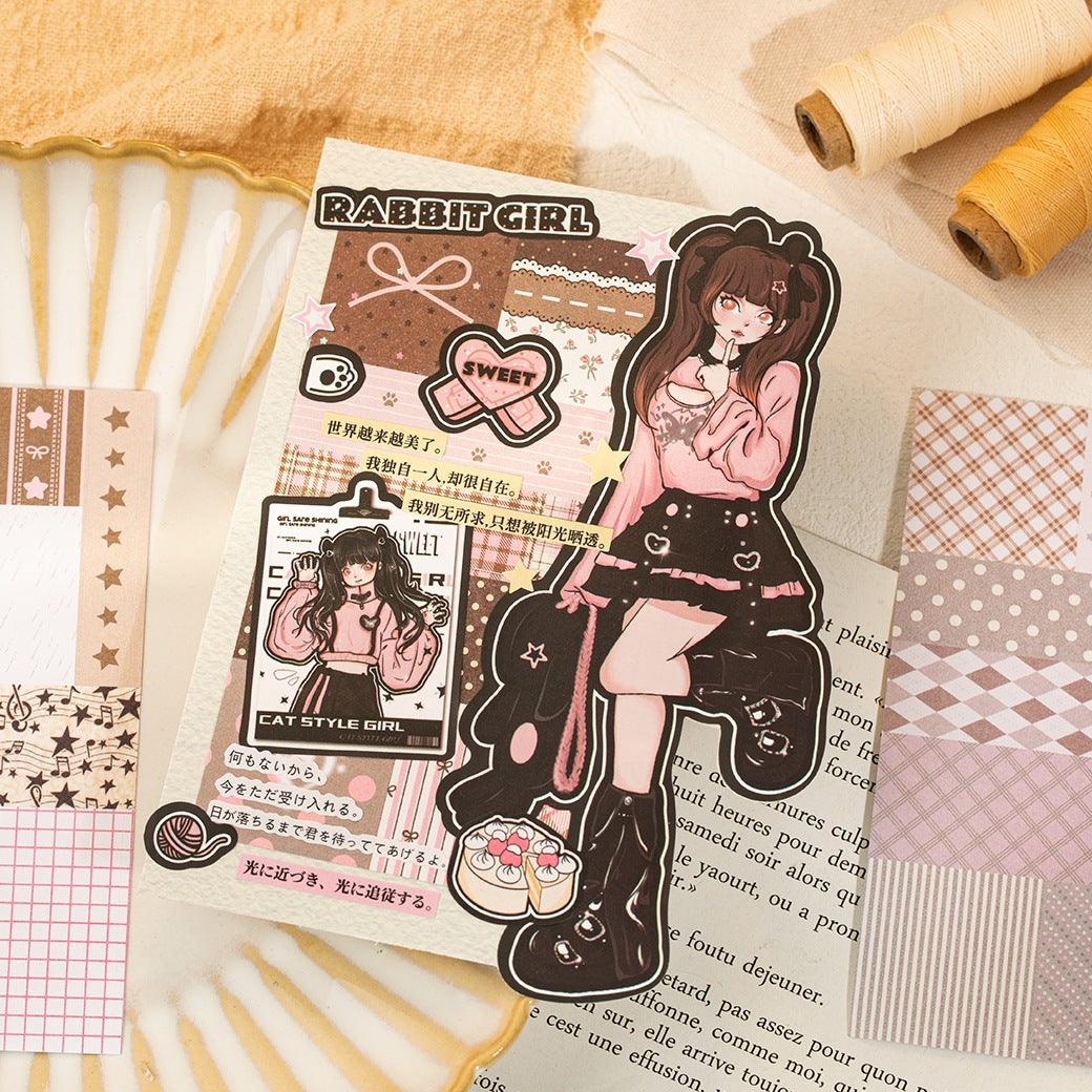 Patchwork Essential Material Sticker Book