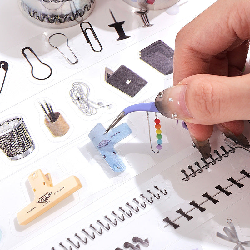 Time Organizer Clip Sticker Tape
